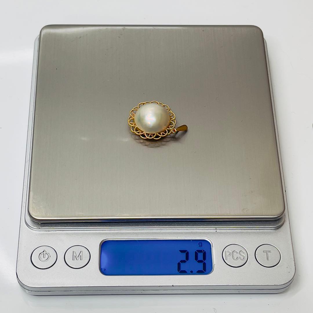 マベパール K18ペンダントトップ