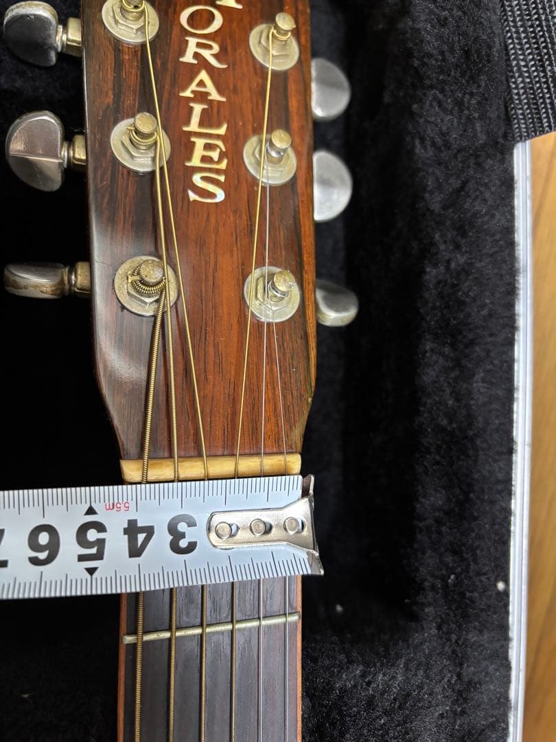 ハカランダ　ジャパンビンテージ　極美品激鳴り モラレス　８００