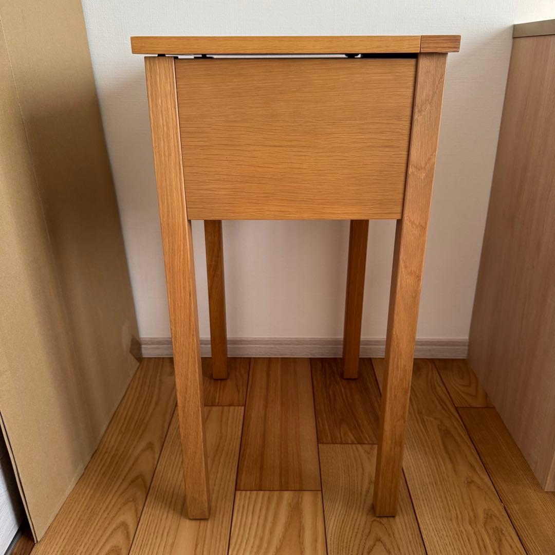 無印良品 木製ドレッサー コンパクトドレッサー オーク材 完成品 本体のみ