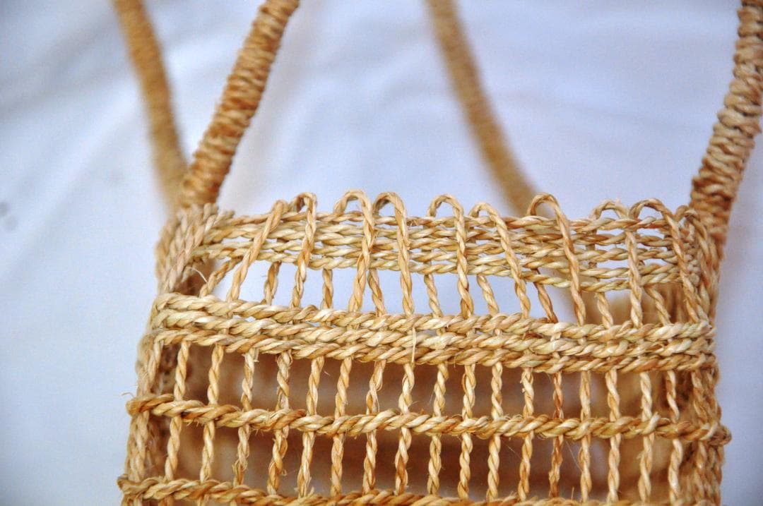 月桃網かご（あんつく）　C