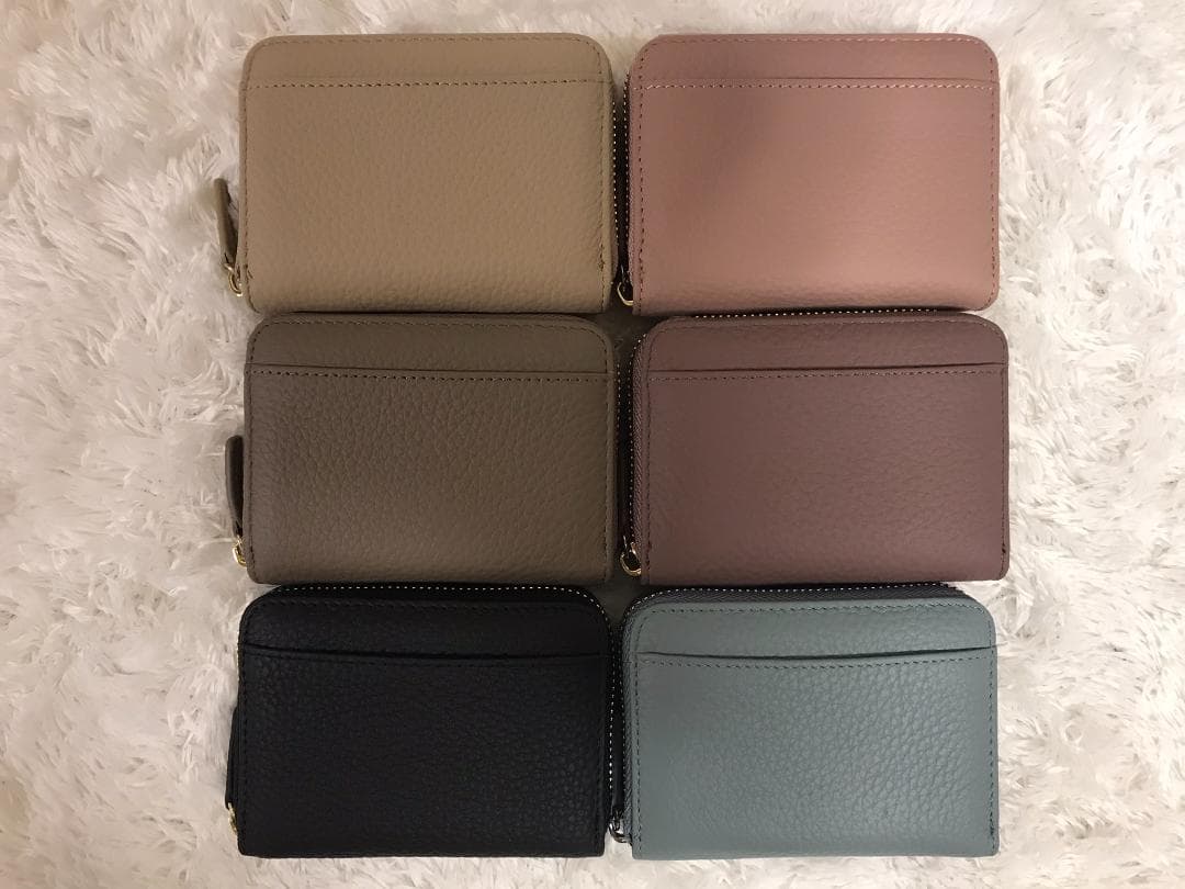 【纏め売り】本革ミニ財布 20個 カード＆ケース付き ミニウォレット
