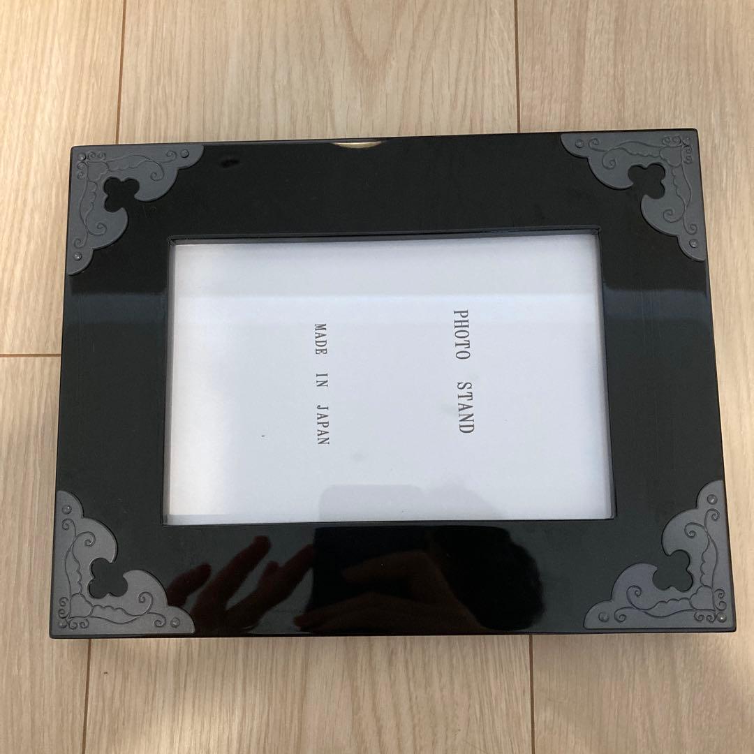 仙台箪笥 フォトスタンド 黒呂漆塗り
