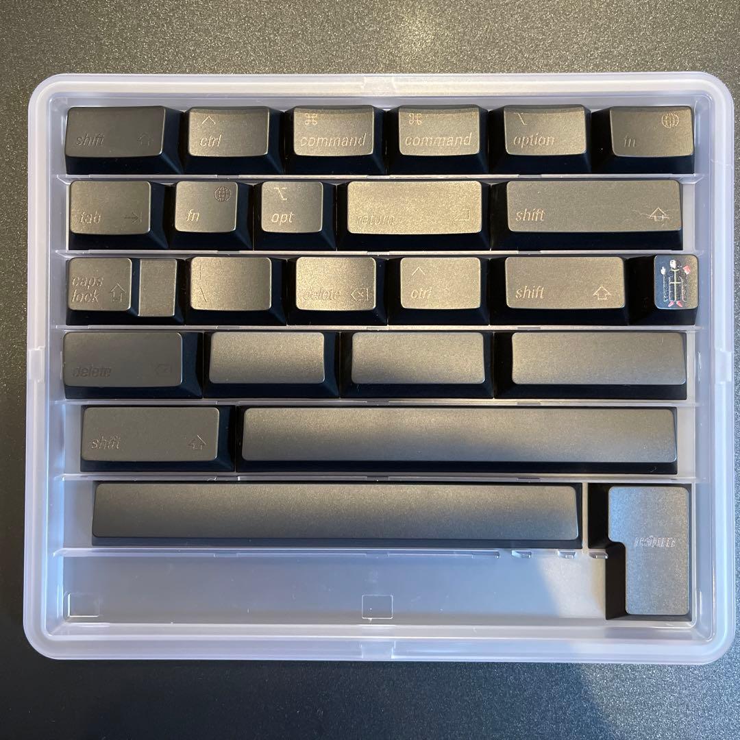 LeleLab München Schwarz キーキャップ Base Kit