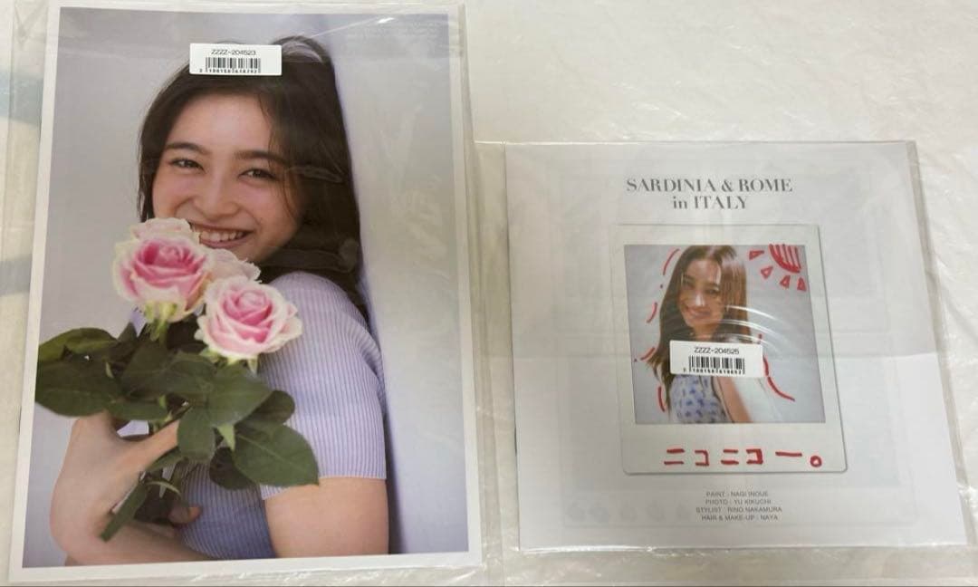 未読 乃木坂46 井上和 3点セット写真集 モノローグ　ポラ　ミニ写真集　①