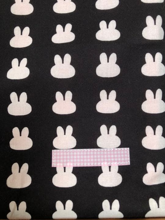 【オーダー承ります】巾着袋　大きめ　黒　30×25