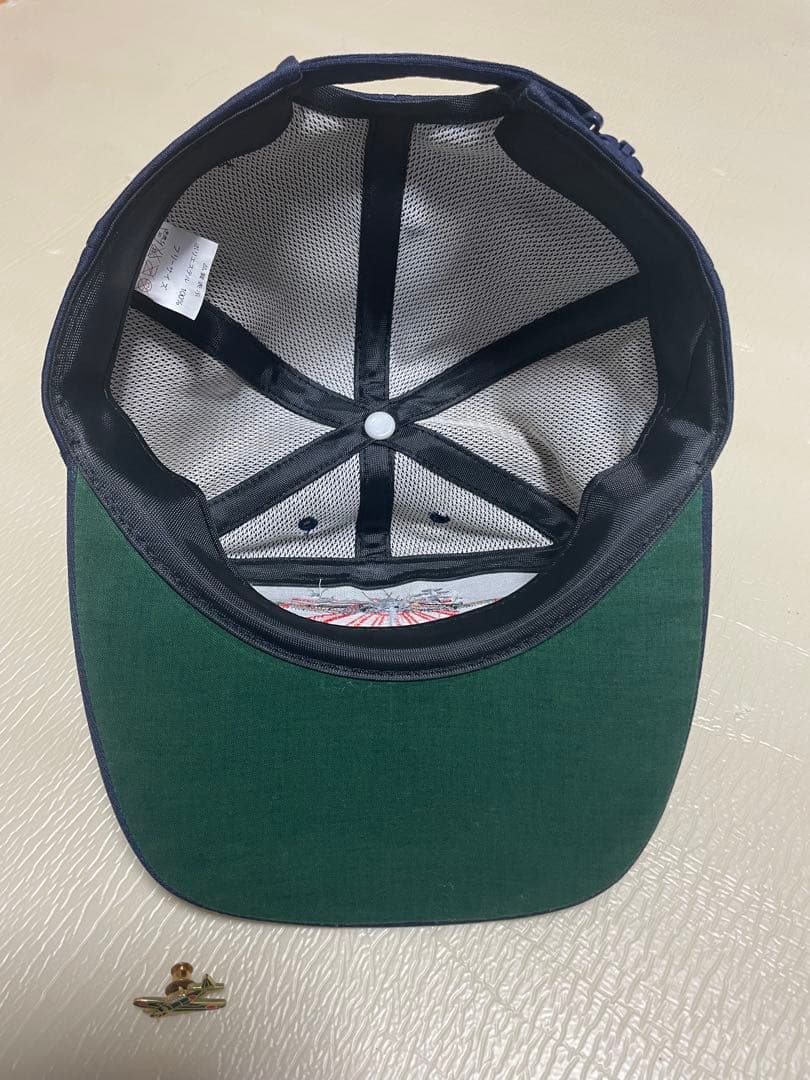 零戦　帽子　ピンバッジセット