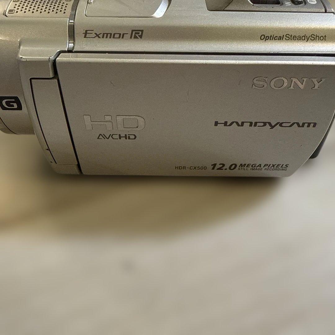 Sony ハンディカム 1200万画素 12倍ズーム HDR-CX500