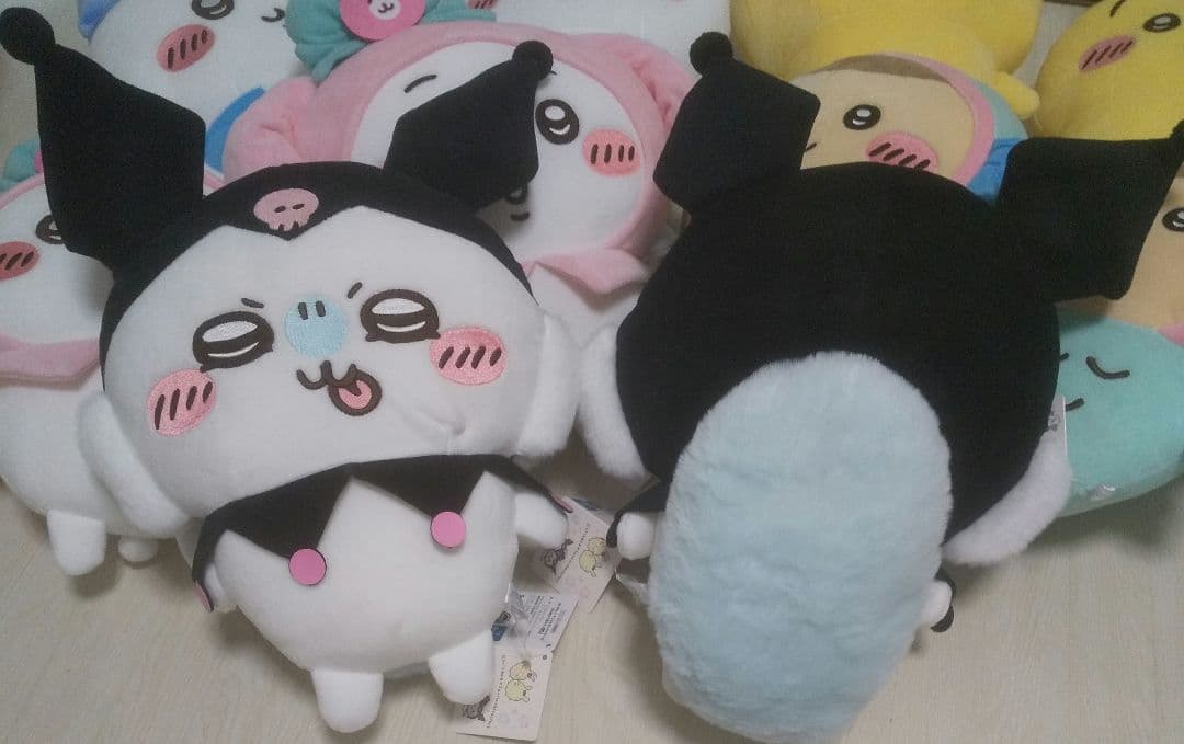 ちいかわ サンリオ BIGぬいぐるみ ハンギョドン クロミ プリン ぬいぐるみ