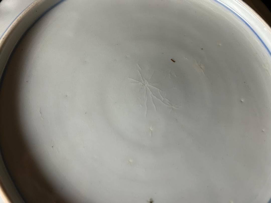 古伊万里 染錦 金彩 花蝶図 八寸皿 5客 江戸後期 パスタ皿 85