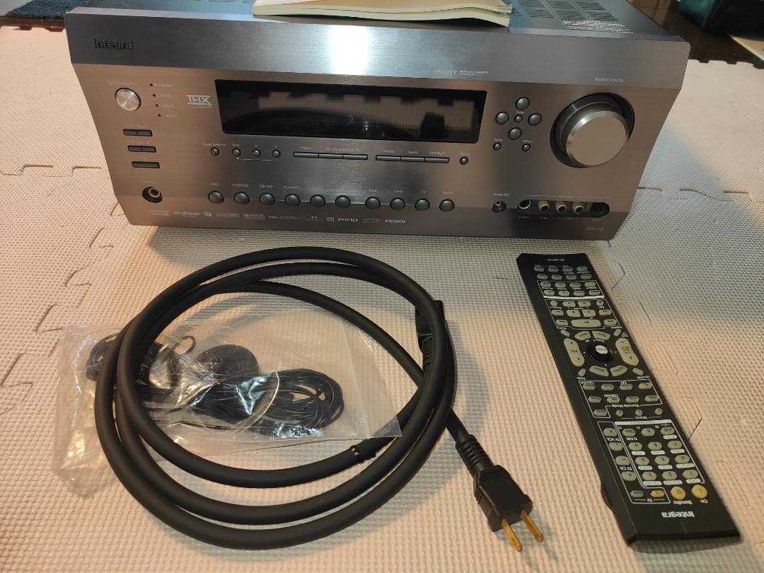 DTX-7.8 アンプ 本体と付属品