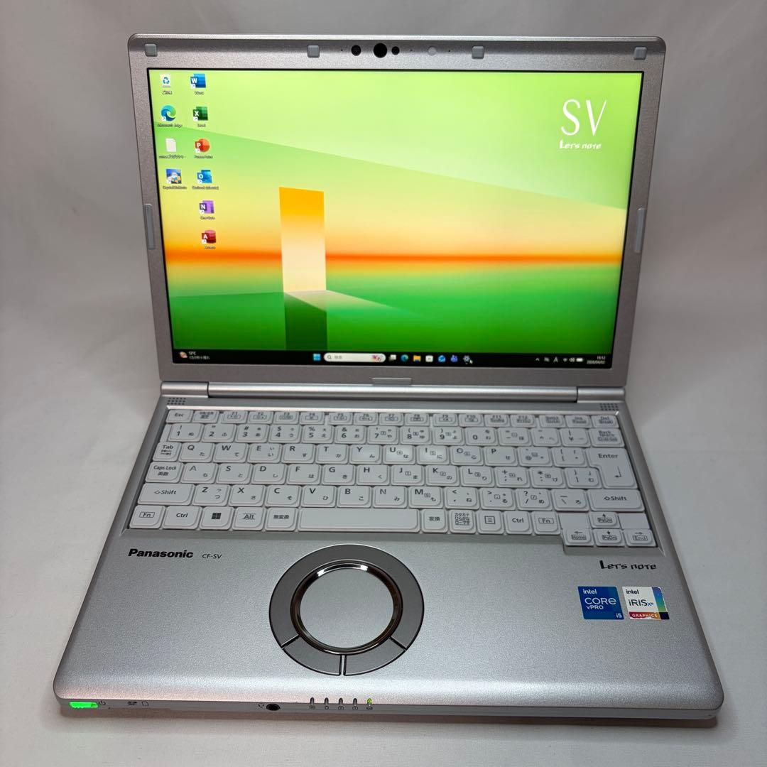 美品 LTE搭載 Let's note SV1 11世代 i5 16GB 256