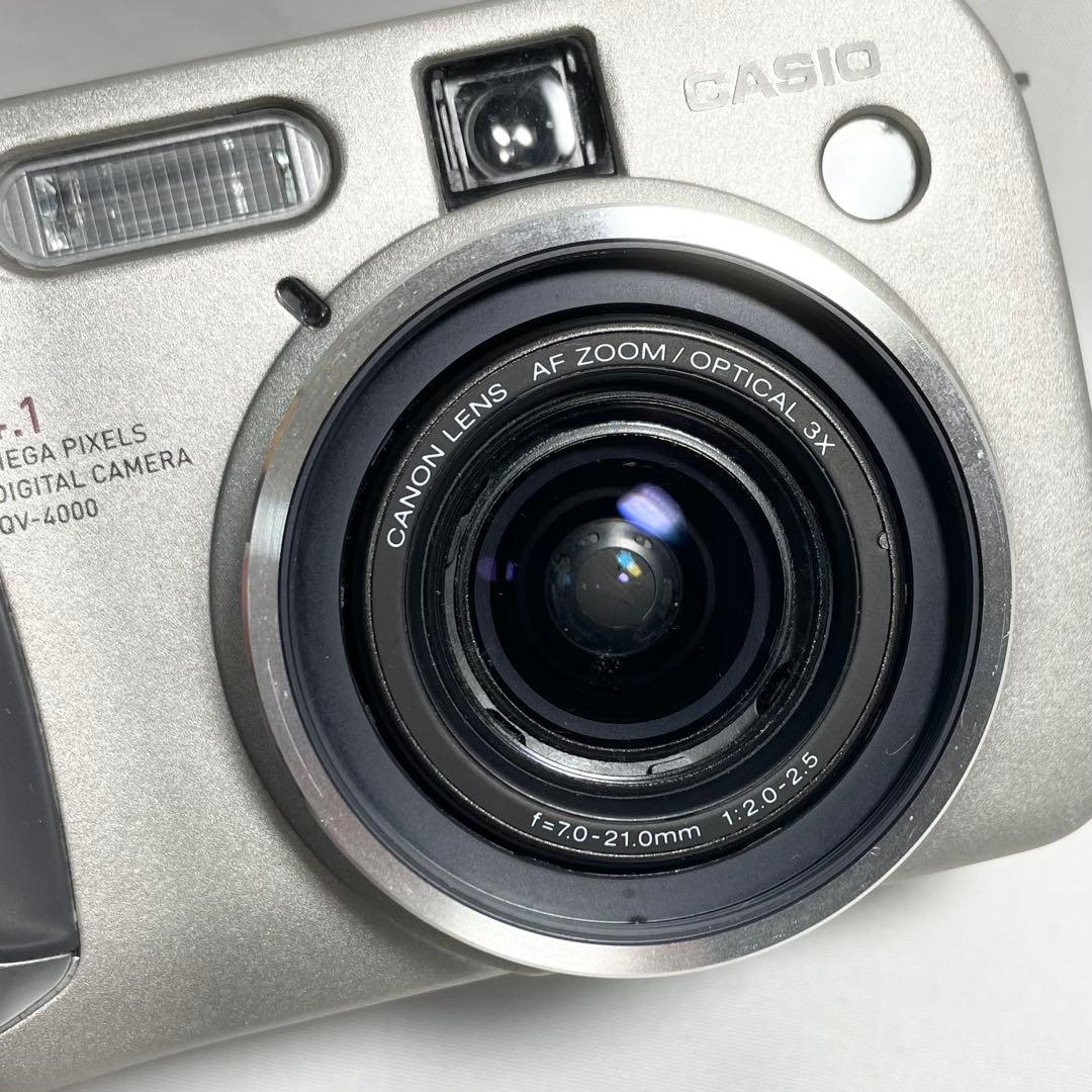 【完動品】CASIO QV-4000 デジタルカメラ 動作確認済み