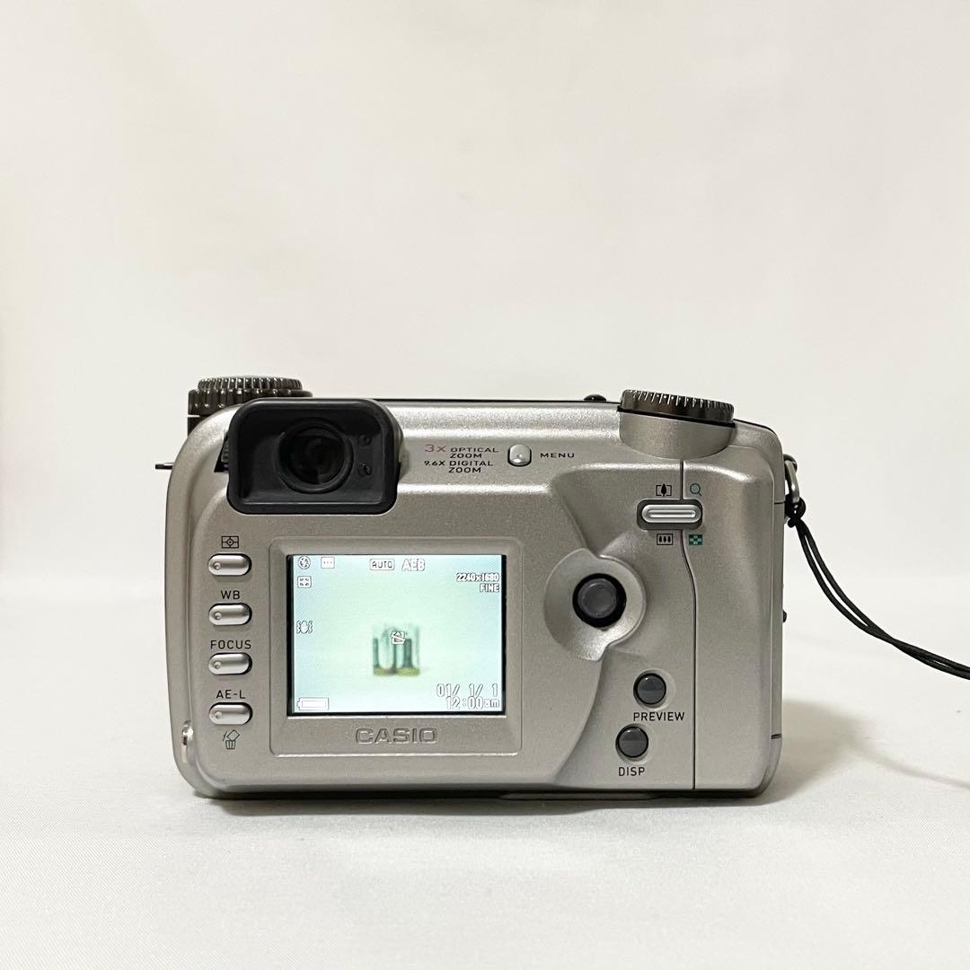 【完動品】CASIO QV-4000 デジタルカメラ 動作確認済み