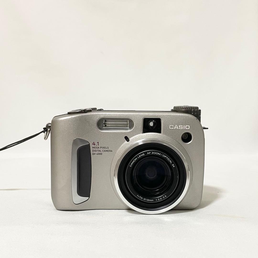 【完動品】CASIO QV-4000 デジタルカメラ 動作確認済み