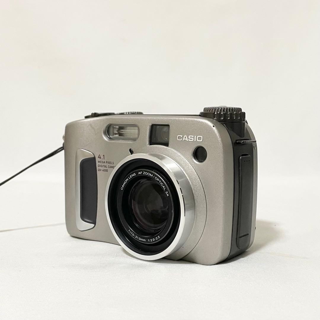 【完動品】CASIO QV-4000 デジタルカメラ 動作確認済み