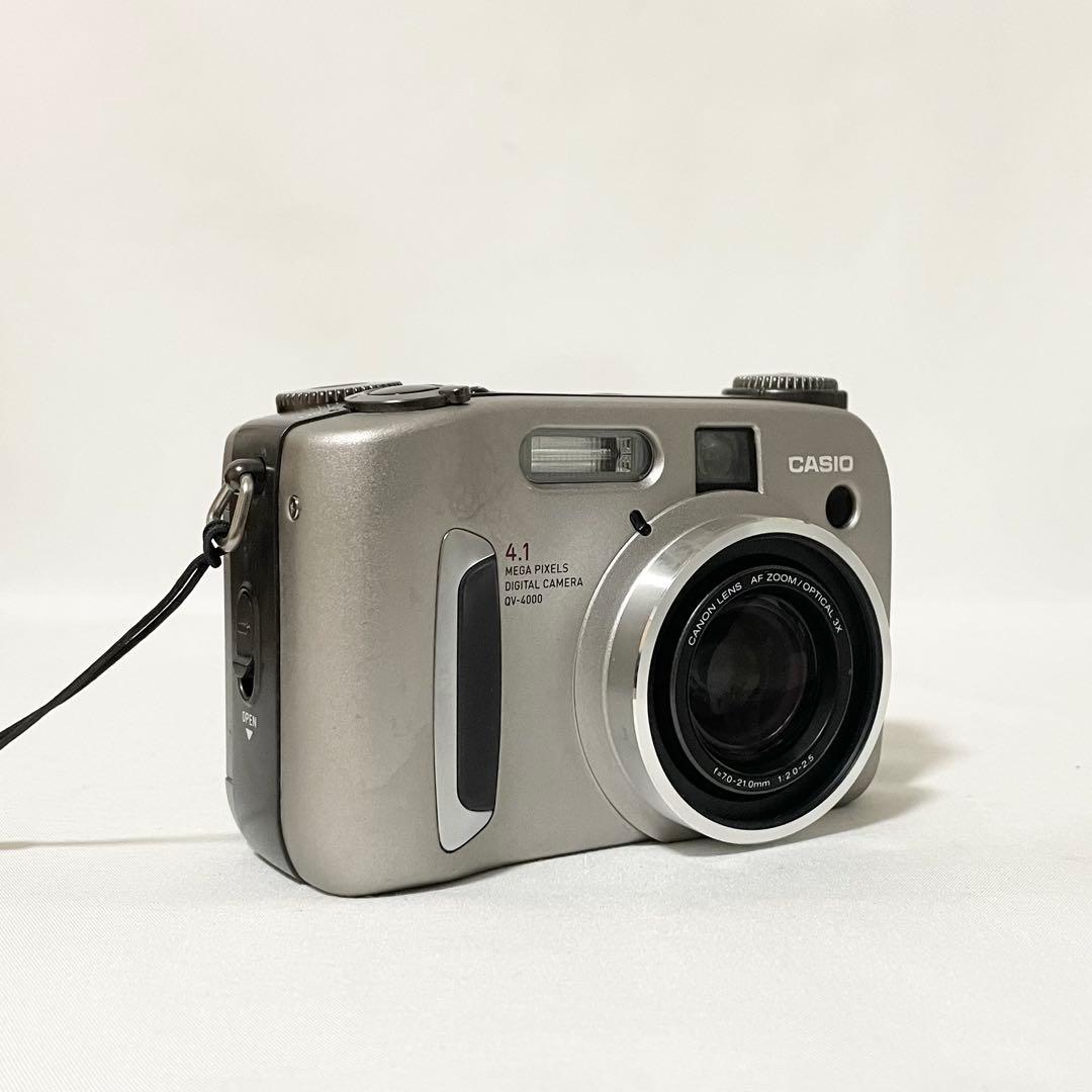 【完動品】CASIO QV-4000 デジタルカメラ 動作確認済み