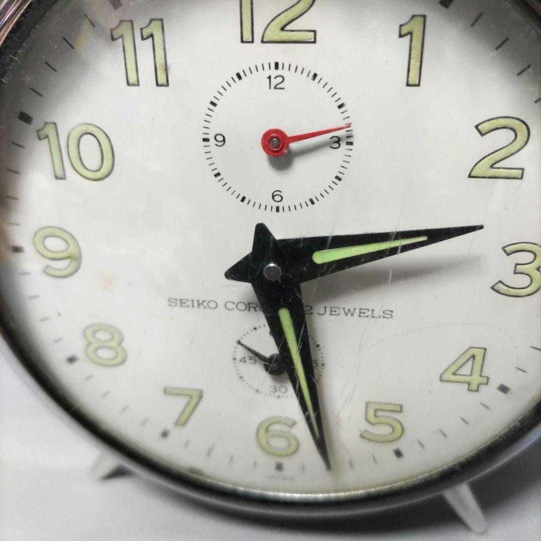 レトロ　SEIKO 目覚まし時計