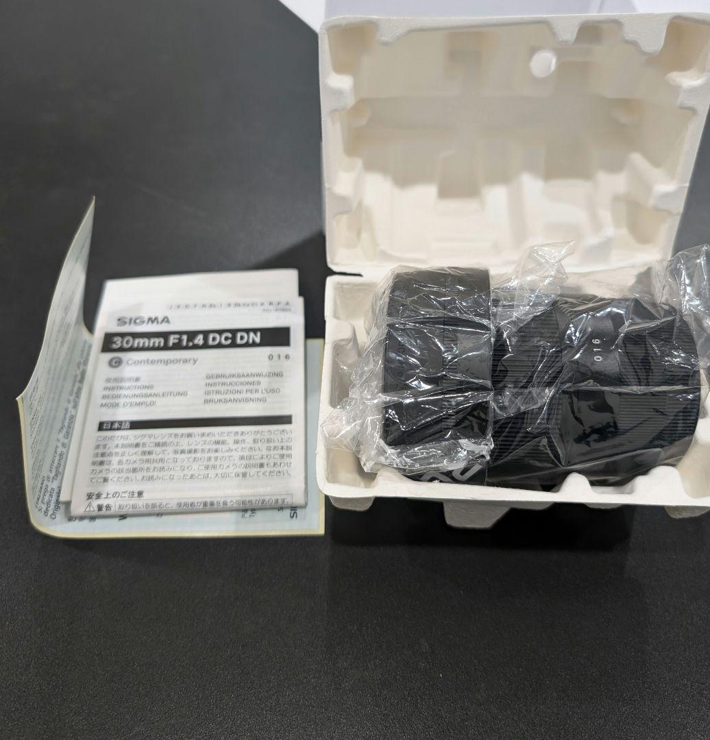 SIGMA 30mm F1.4 DC DN SONY Eマウント レンズ