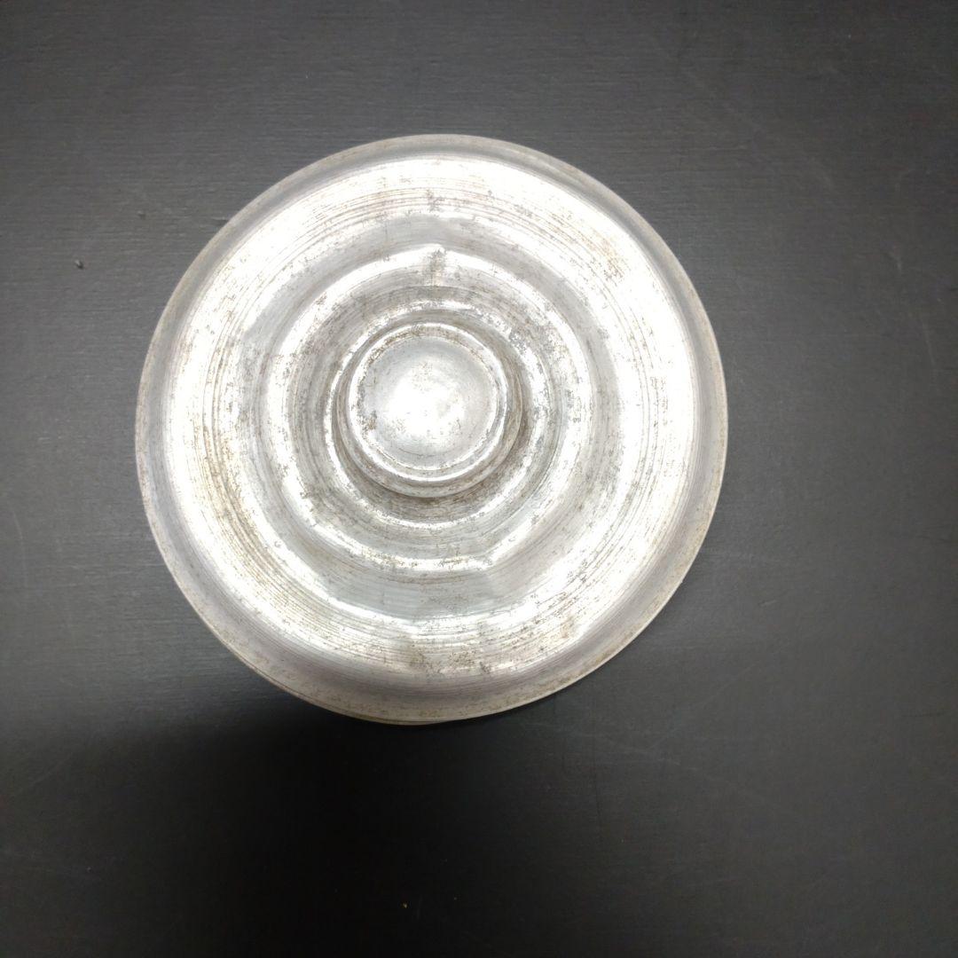 アンティーク　昭和レトロ　蓋付き駄菓子ビン