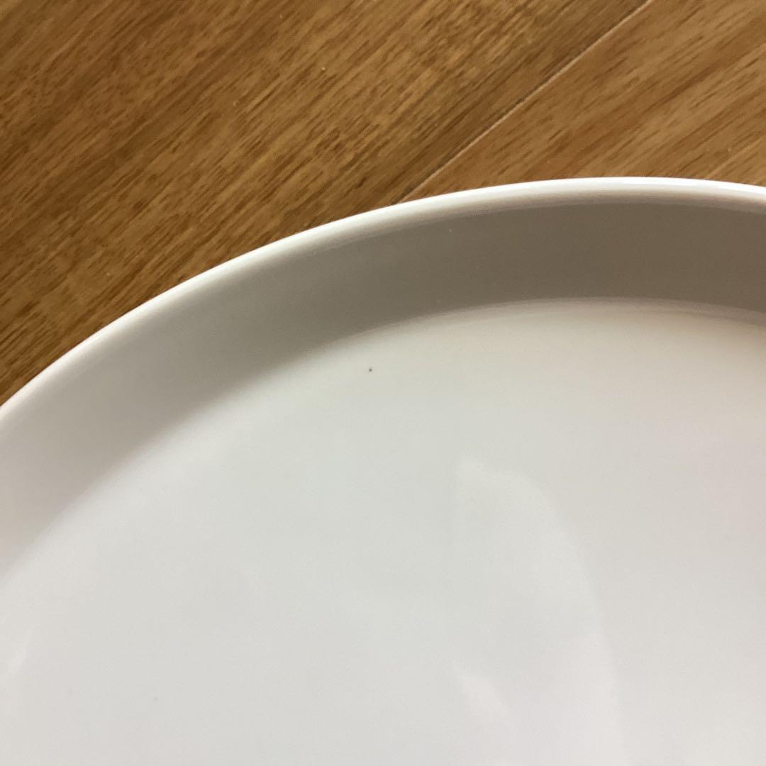 HOGANASKERAMICホガナスケラミック30cmペア白プレート未使用《A》