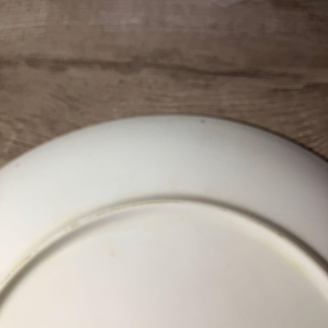 D-4 【翔山窯】うさぎ シルエット 飾り皿 中皿 金彩 和モダン 干支 縁起物