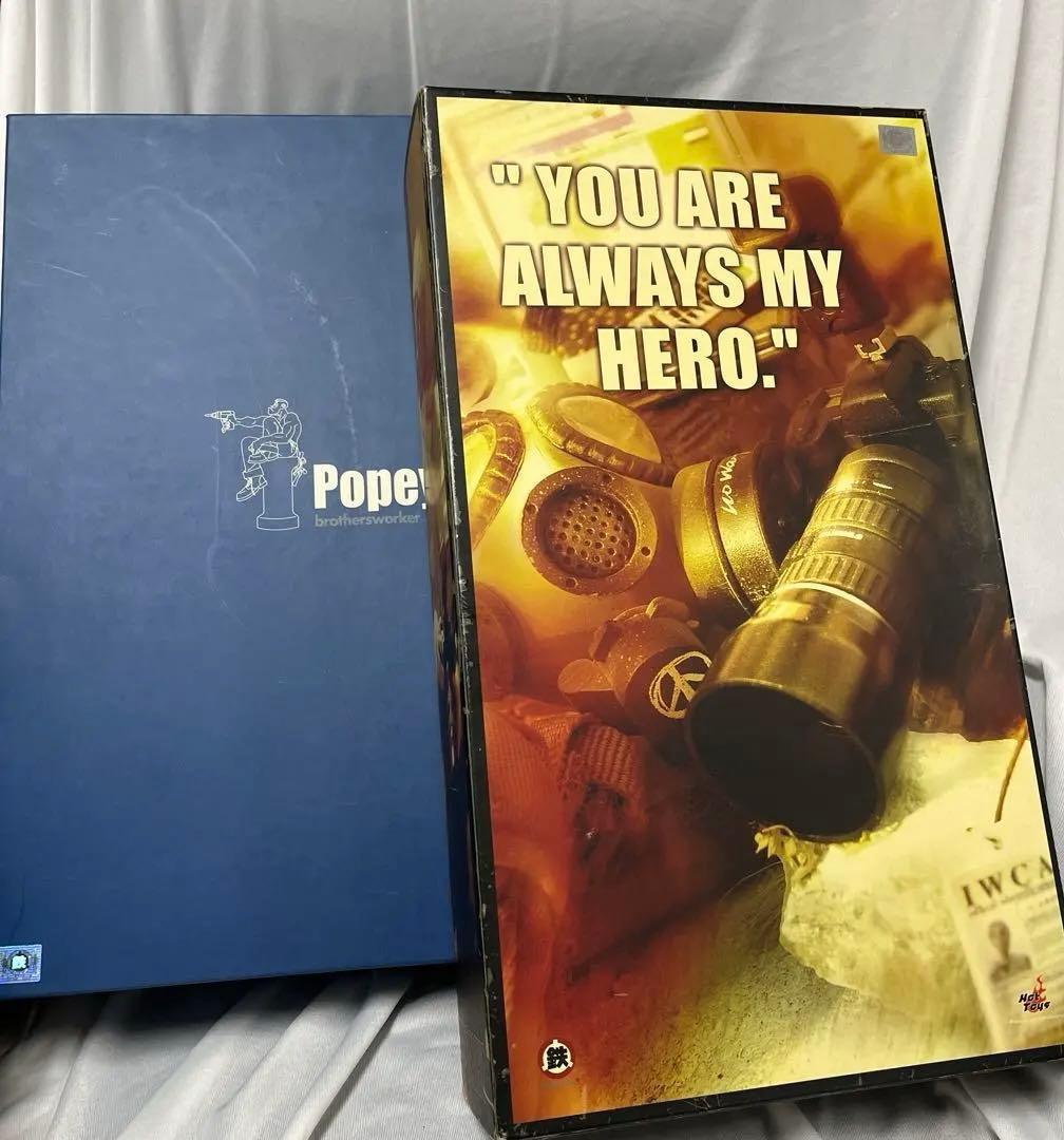 超希少2体セット　ホットトイズ × 鉄人兄弟 ブラザーズワーカー ポパイ＆マネー