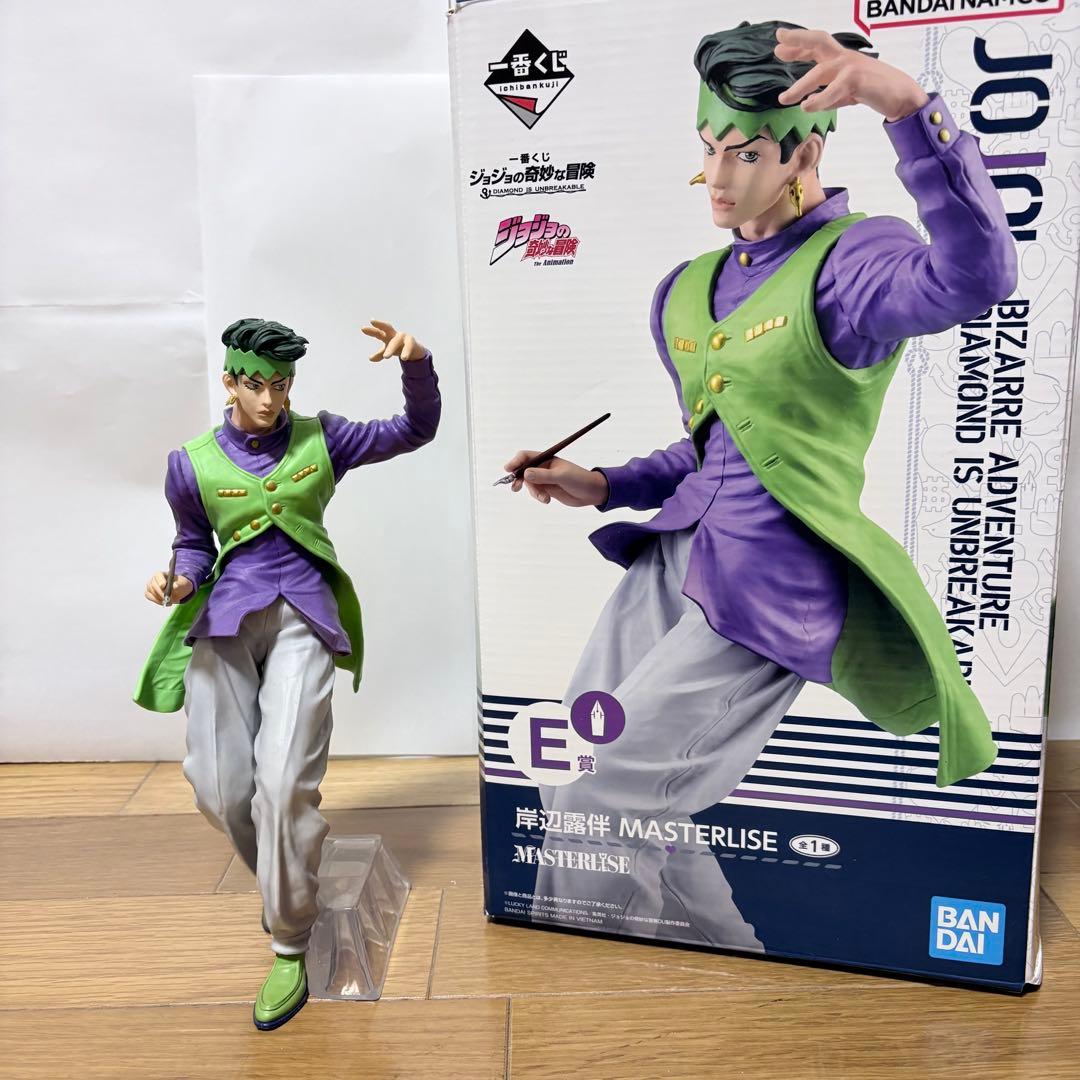 一番くじ　ジョジョの奇妙な冒険　岸辺露伴　広瀬康一　フィギュア