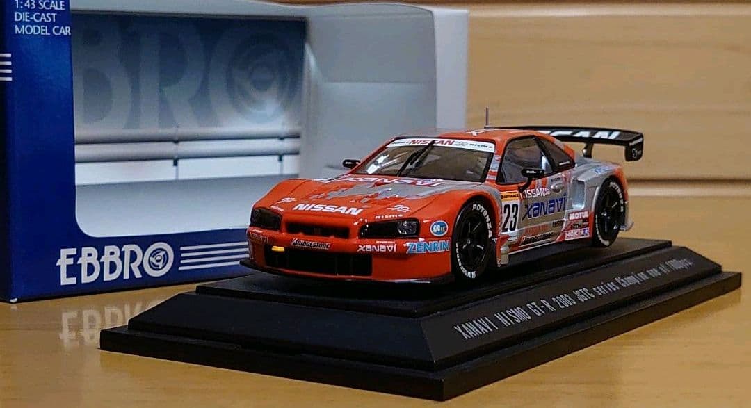 エブロ　XNAVI NISMO GT-R 2003 JGTC Champion