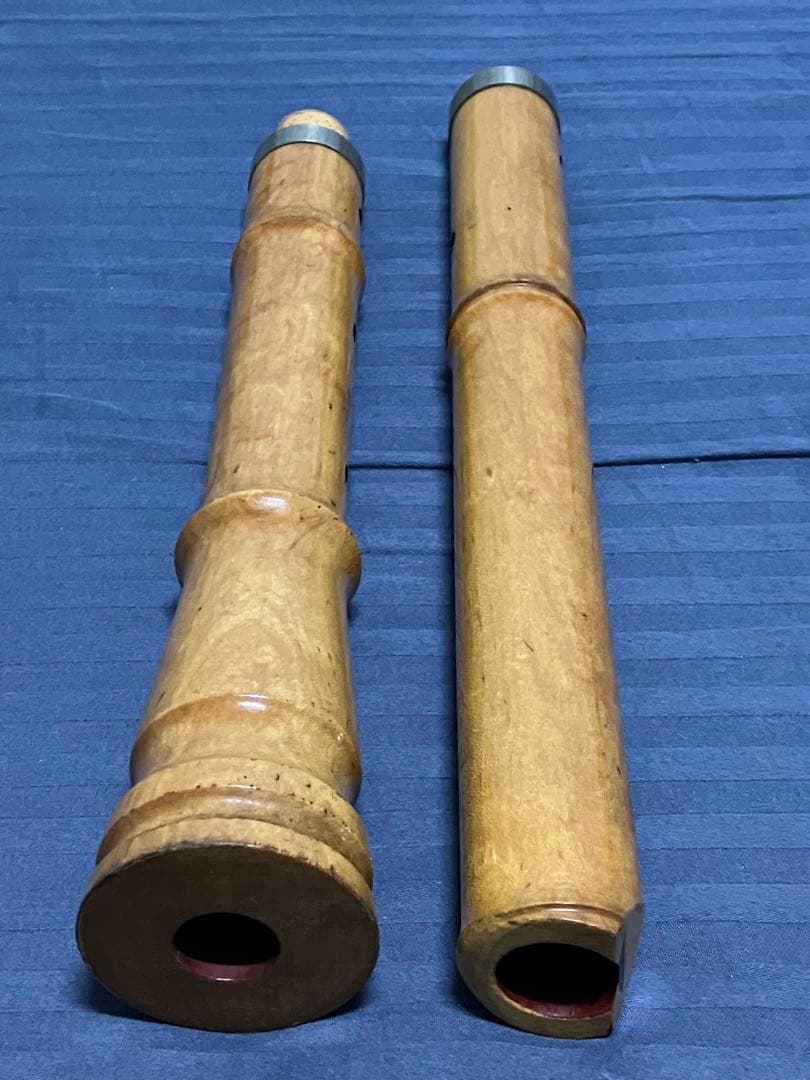 【美品】尺八 竹製 （2尺約60cm・中継ぎタイプ）