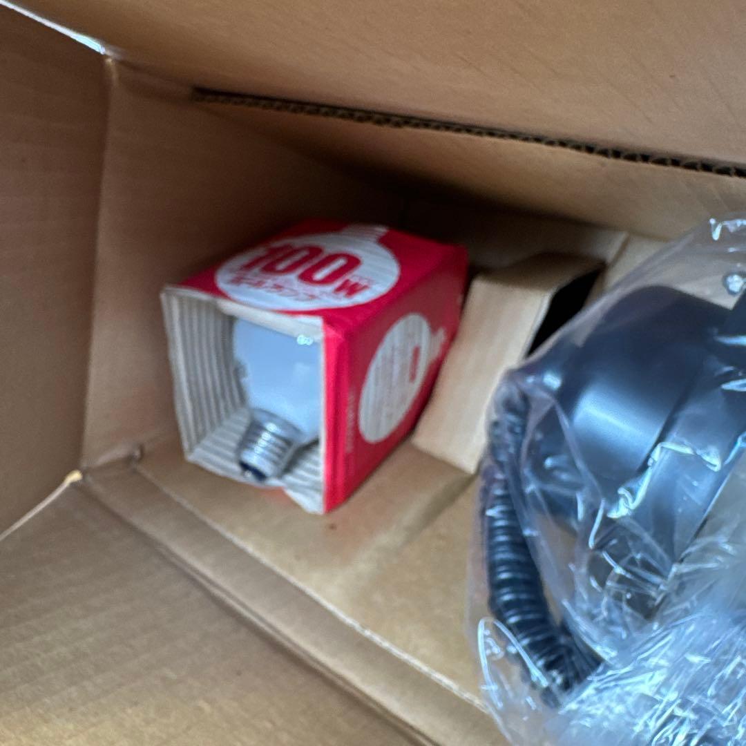 昭和レトロ　未使用　オレンジ ペンダントライト アップダウンタイプ 100W