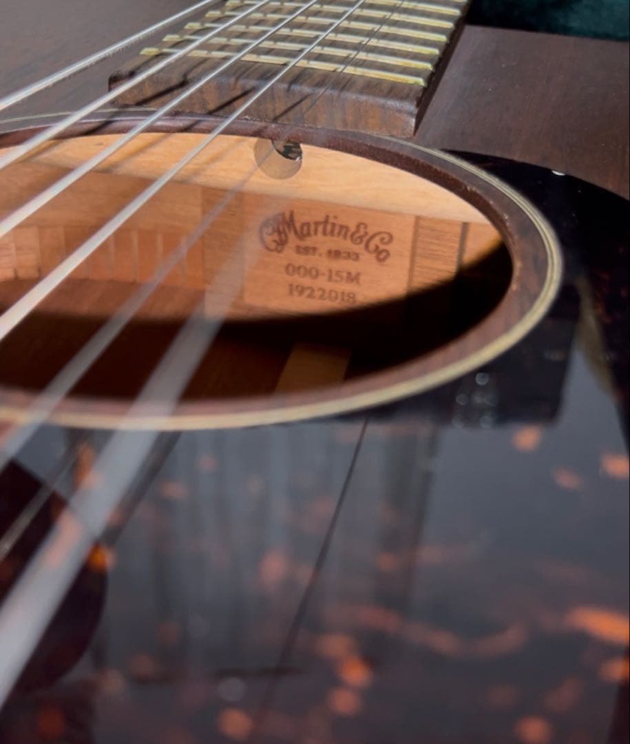 Martin 15M アコースティックギター ハードケース付き