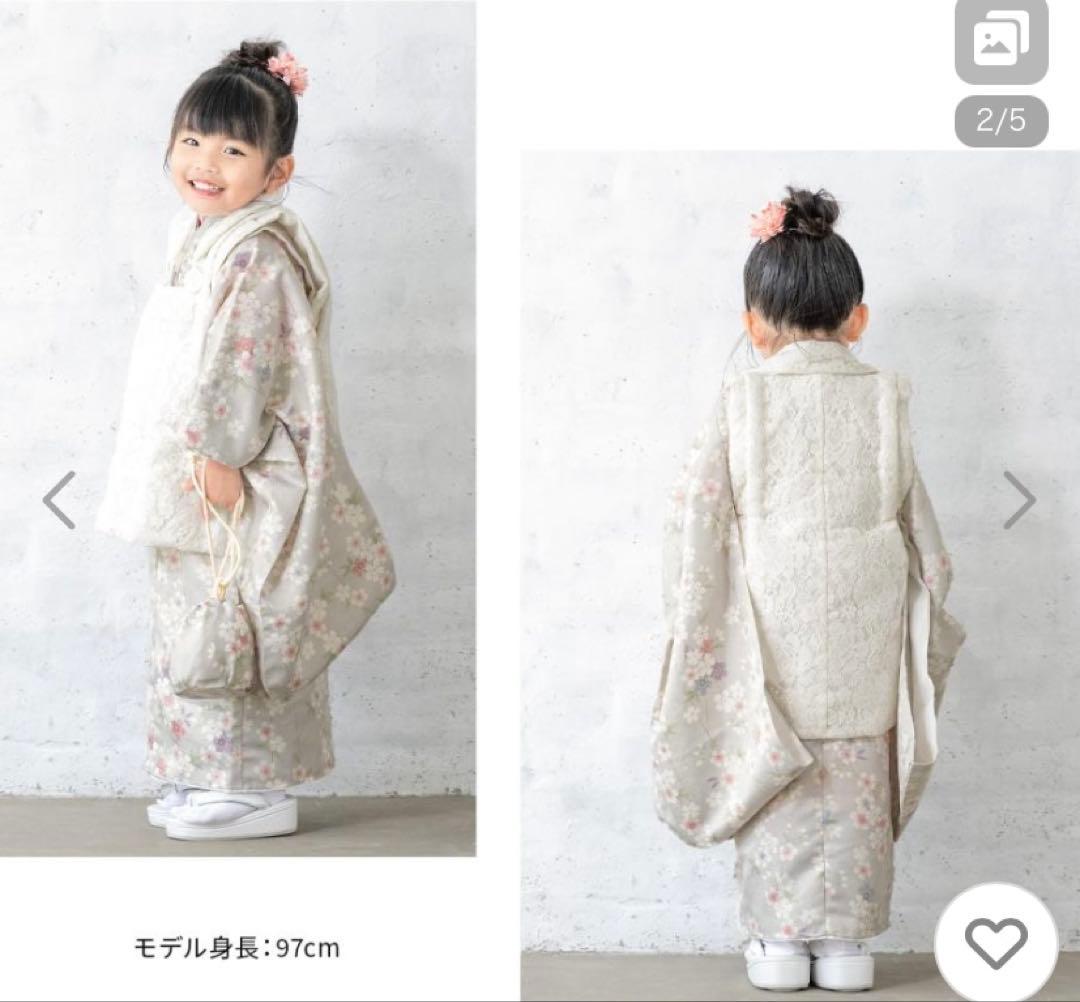 3歳　七五三　着物フルセット【未使用】