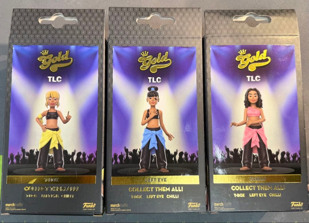 【正規品 新品未開封】TLCファンコ FUNKO Vinyl GOLD 5\"