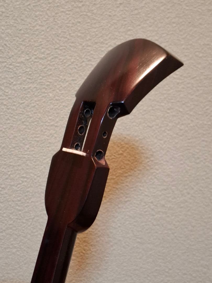 真壁型三線　カマゴン材　スンチ塗り