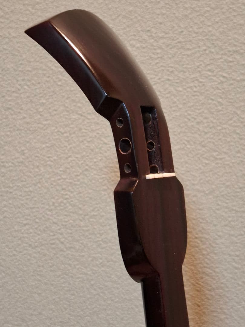 真壁型三線　カマゴン材　スンチ塗り