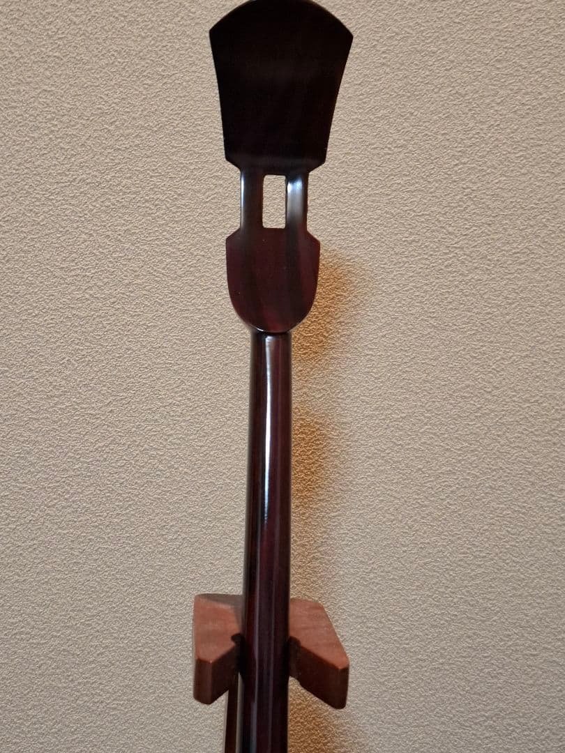 真壁型三線　カマゴン材　スンチ塗り