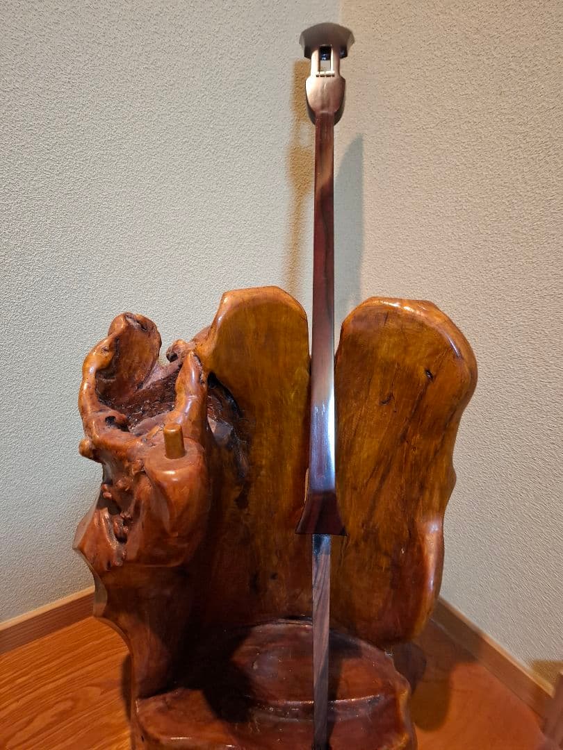 真壁型三線　カマゴン材　スンチ塗り