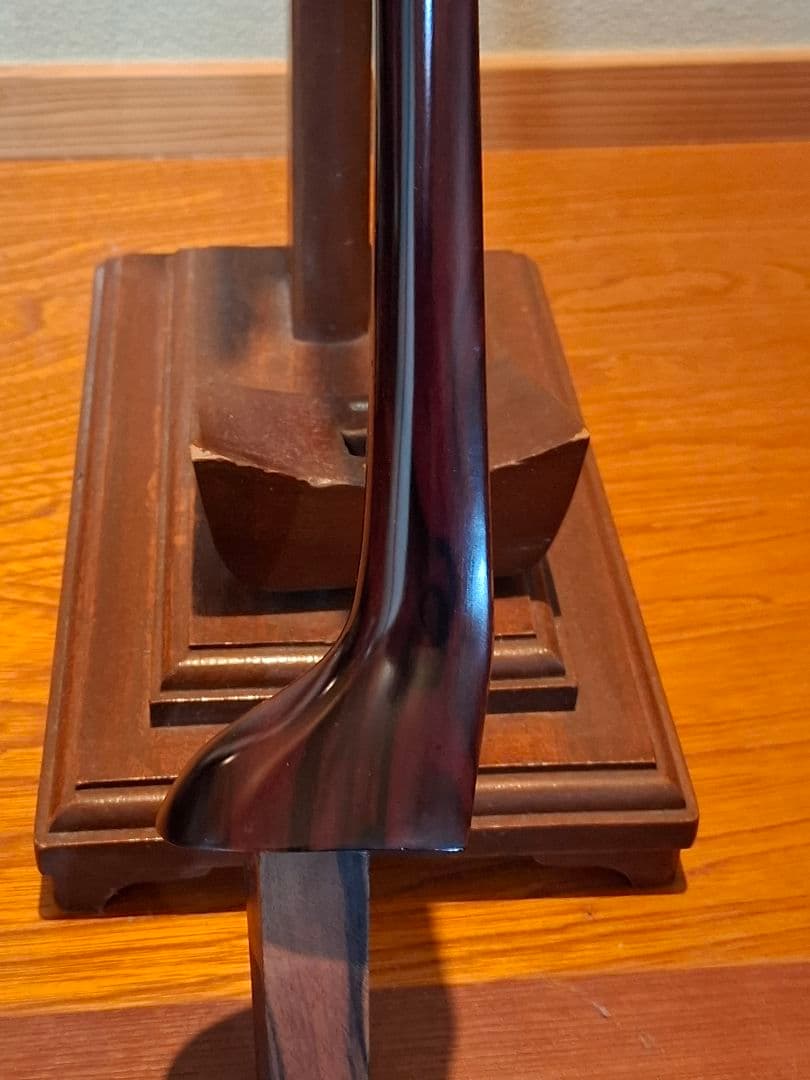 真壁型三線　カマゴン材　スンチ塗り