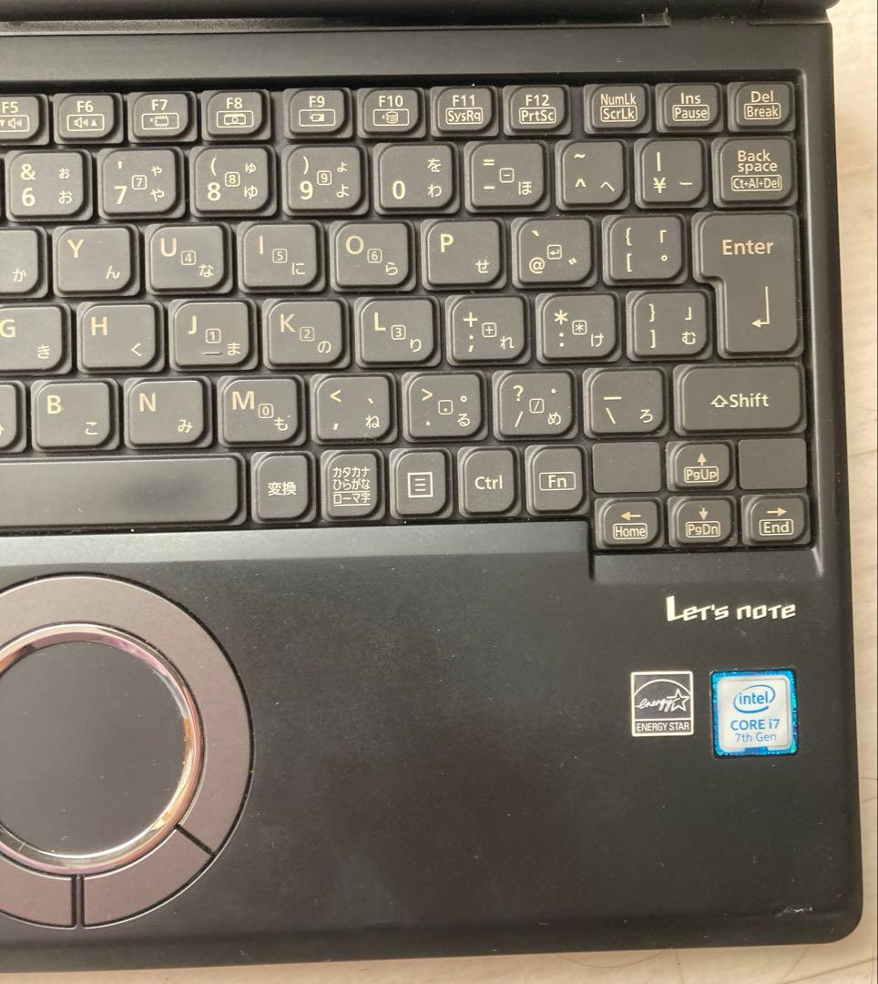 panasonicレッツノート 8GB 【Core i7】DVD