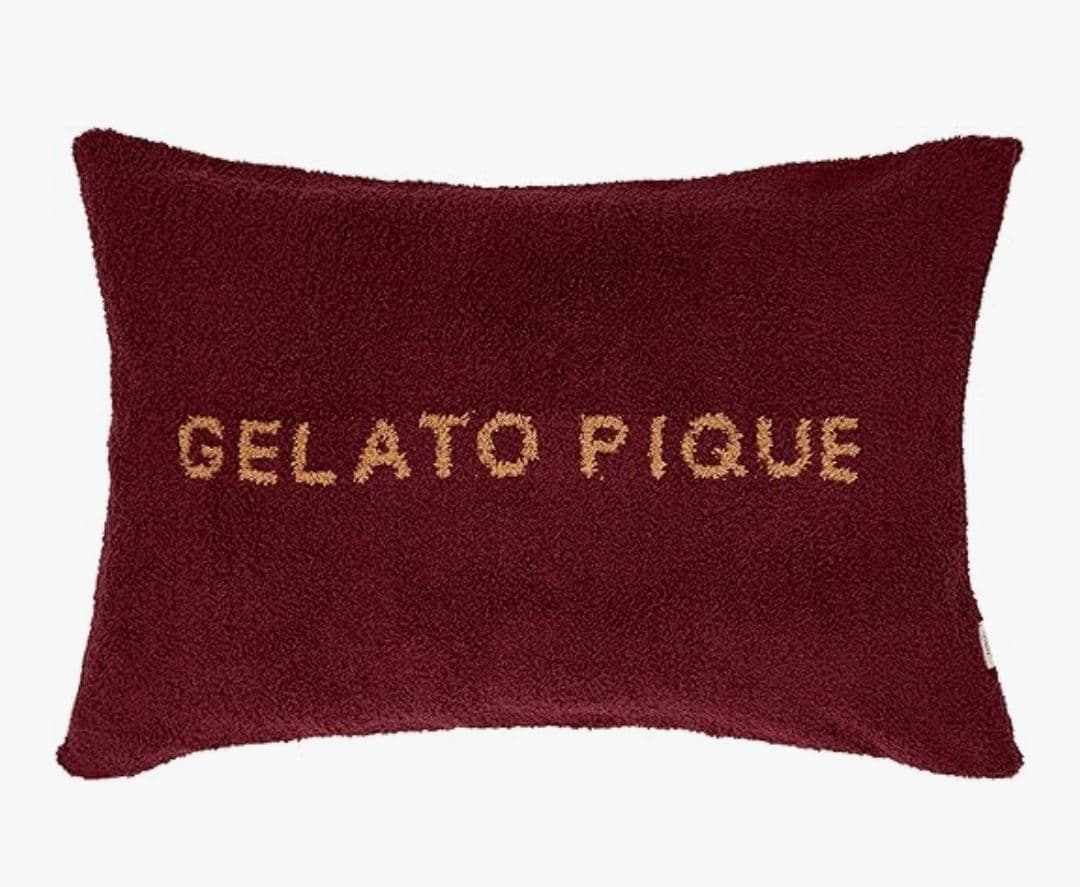 ジェラートピケSleep【HOLIDAY】 ベアJQDピローケース RED