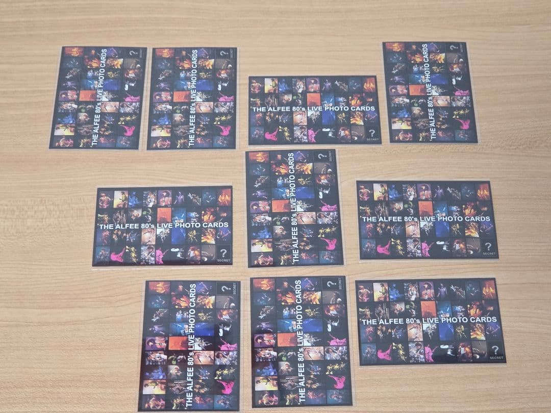 THE ALFEE 35th 2009 CONFIDENCE トレカ 10枚 ⑦