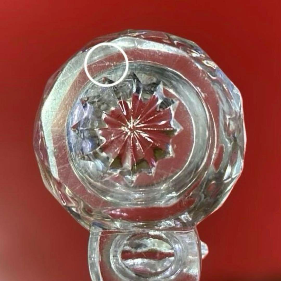 バカラ ソルト&ペッパー　調味料入れ　2点　ダイヤモンド型　　希少作品　高級品