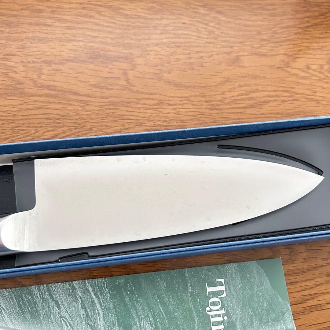 【美品】藤次郎 出刃包丁 プロ仕様 家庭用 魚捌き 包丁 オールステンレス