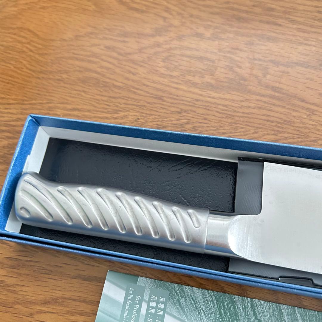 【美品】藤次郎 出刃包丁 プロ仕様 家庭用 魚捌き 包丁 オールステンレス