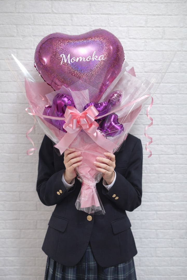 卒業式　お祝い　バルーンブーケ　映え