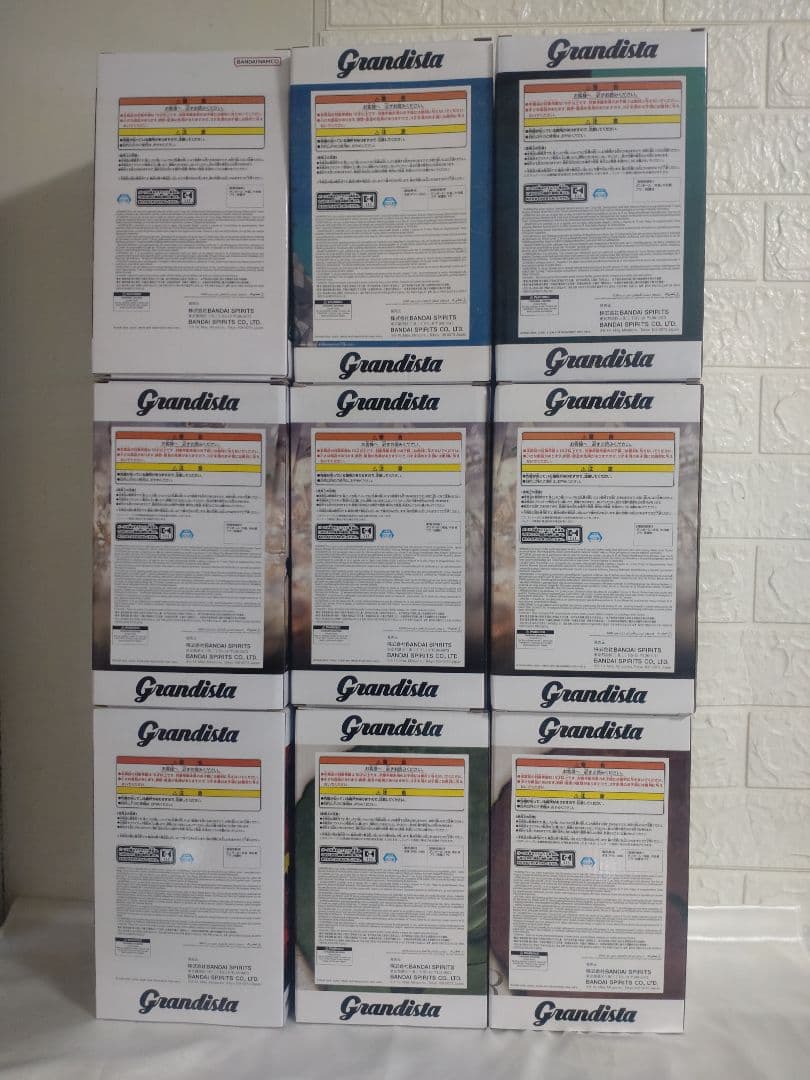 Grandista　フィギュア　まとめ売り①　9体セット　新品未開封