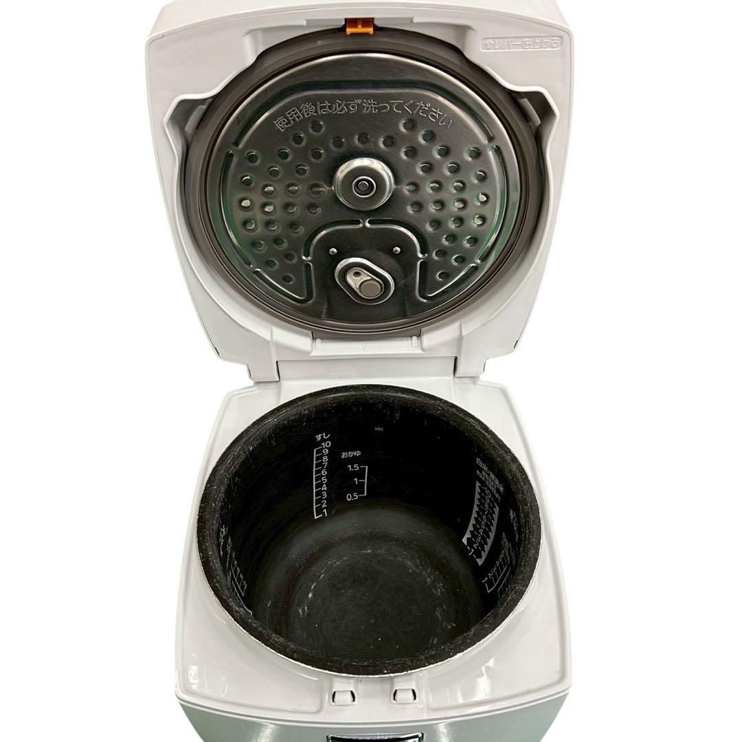 三菱電機 炊飯器 10合 IHジャー NJ-VEC18-H 2021年製 炭炊釜