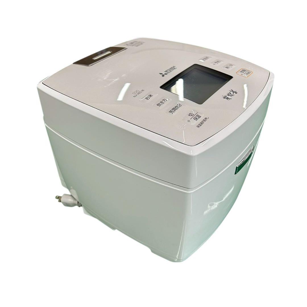 三菱電機 炊飯器 10合 IHジャー NJ-VEC18-H 2021年製 炭炊釜