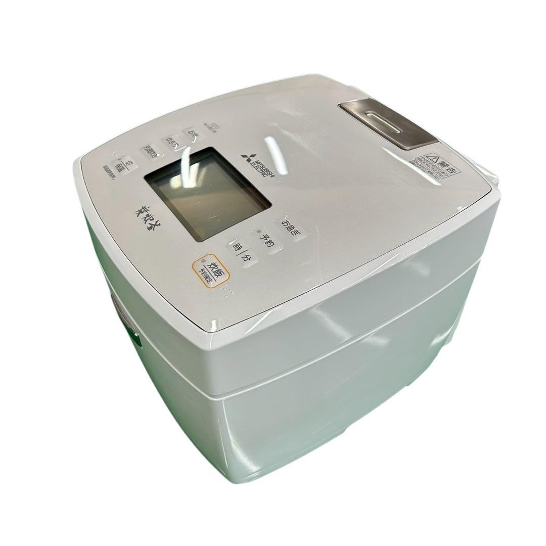 三菱電機 炊飯器 10合 IHジャー NJ-VEC18-H 2021年製 炭炊釜
