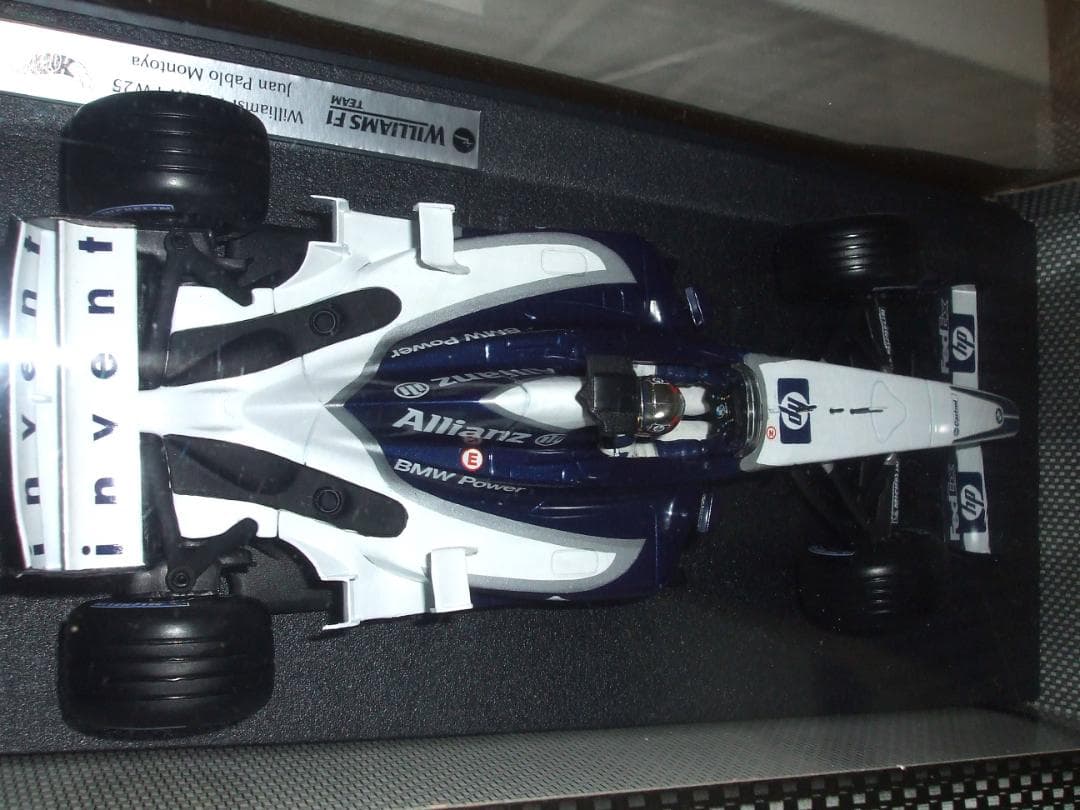 ウィリアムズ　 　FW２５　J・P・モントーヤ　マテル　１／１８